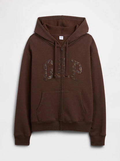 Leopard Print Hoodie